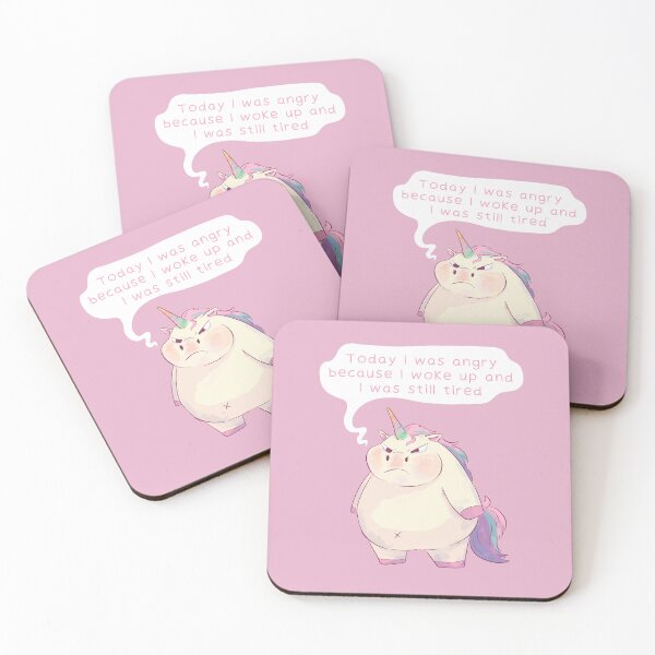 Item preview, Grumpy Unicorn - I’m Angry Cause I’m Still Tired designed and sold by Jess.a.creates.