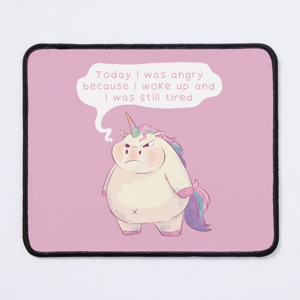 Item preview, Grumpy Unicorn - I’m Angry Cause I’m Still Tired designed and sold by Jess.a.creates.