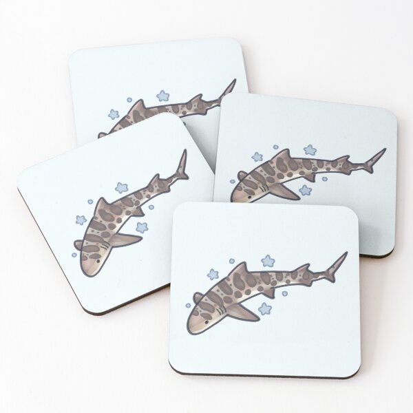 Item preview, Leopard shark art  designed and sold by Artofmayara.