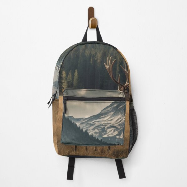 Item preview, Ciervos en los pinos de montaña: designed and sold by PopArtFever.