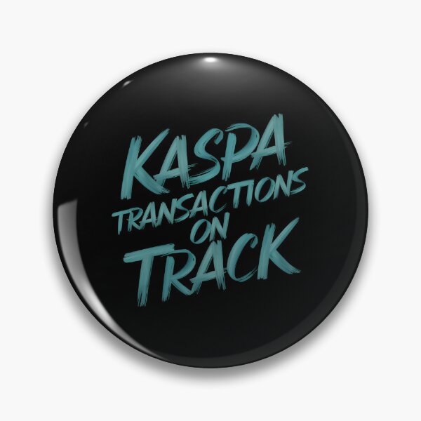 Item preview, Kaspa Transactions on Track designed and sold by RadDeck.