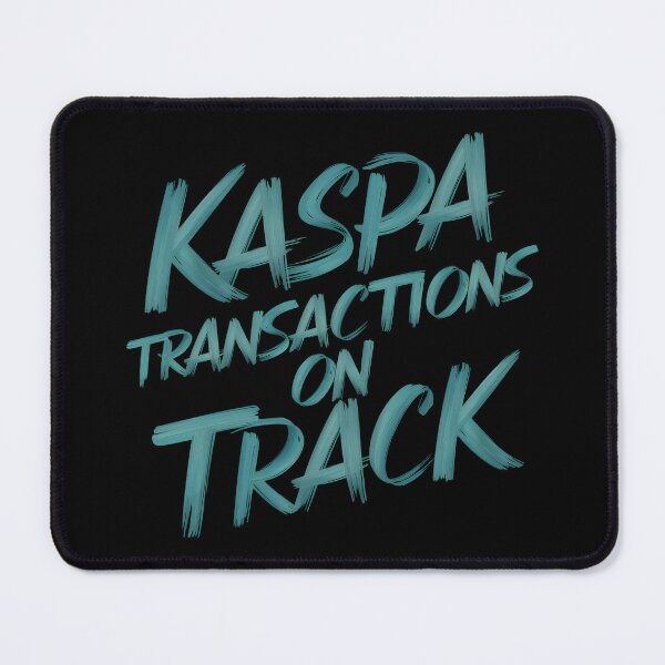 Item preview, Kaspa Transactions on Track designed and sold by RadDeck.