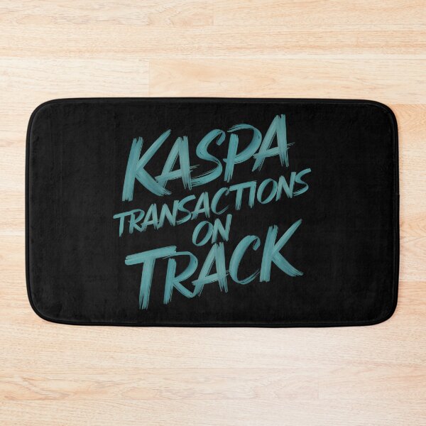 Item preview, Kaspa Transactions on Track designed and sold by RadDeck.
