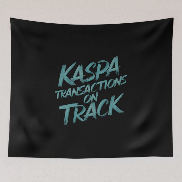 Item preview, Kaspa Transactions on Track designed and sold by RadDeck.