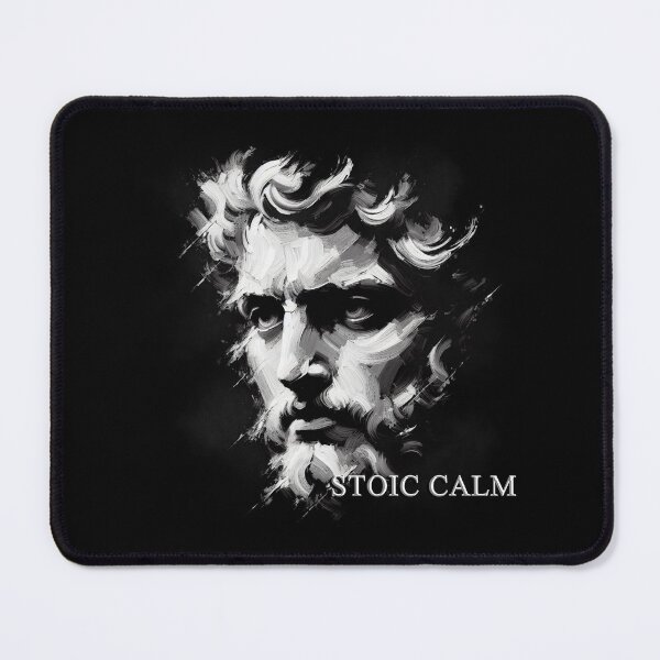 Item preview, Stoic calm, Stoic peace, inner peace, stoic philosophy, emotional balance, contemplation designed and sold by CrisMor-Art.
