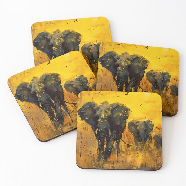 Item preview, Elephants on the Open Plains designed and sold by AM FineArtPrints.