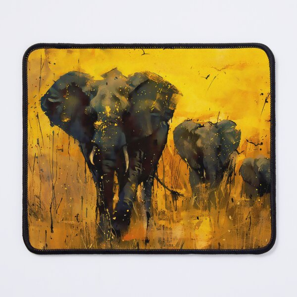 Item preview, Elephants on the Open Plains designed and sold by AM FineArtPrints.