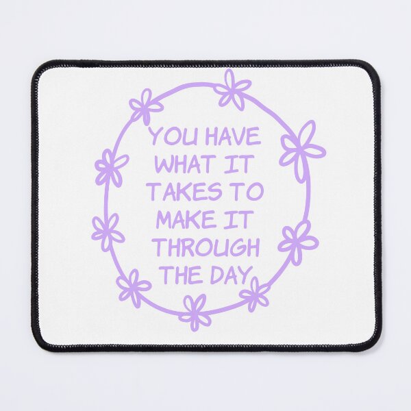 Item preview, Superar el día (morado) designed and sold by Ally Designs.