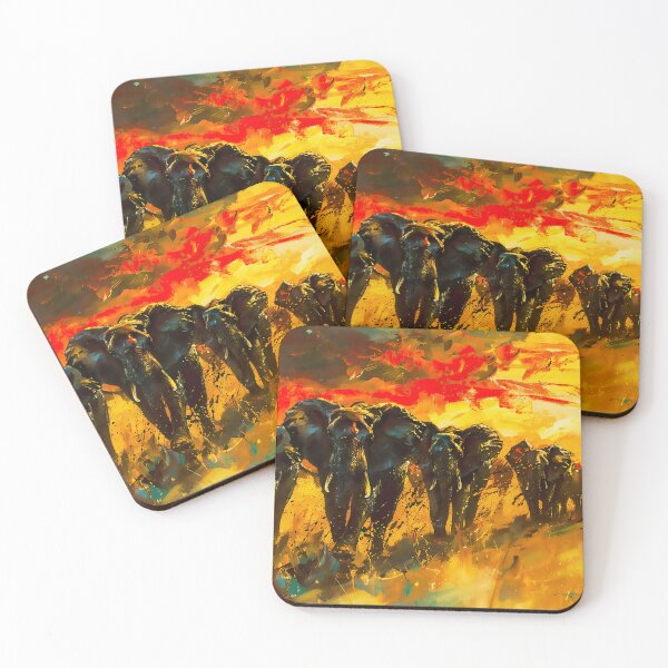 Item preview, Elephants on the Open Plains designed and sold by AM FineArtPrints.