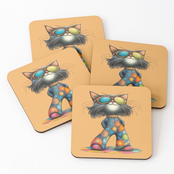 Item preview, Disco Dance Cat! designed and sold by TheSillySartor.