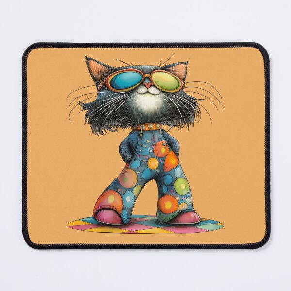 Item preview, Disco Dance Cat! designed and sold by TheSillySartor.