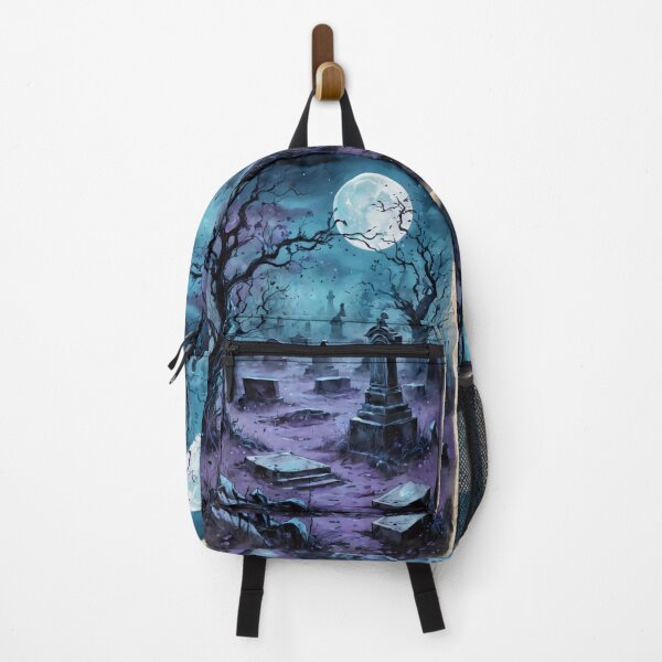 Item preview, Creepy Graveyard Ink Illustration designed and sold by ByteyCreatives.