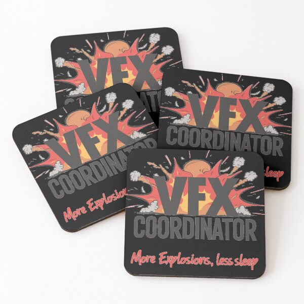 Item preview, VFX Coordinator - More Explosions, Less Sleep designed and sold by pr1me-shop.