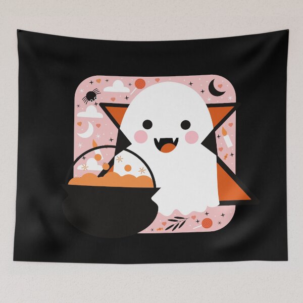 Item preview, Adorable Dracula Ghost: Halloween Charm designed and sold by Tulip Creators .