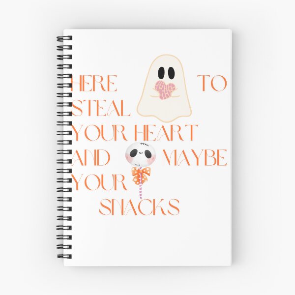 Item preview, Stealing your heart Halloween ghost  designed and sold by MarulaBlue.