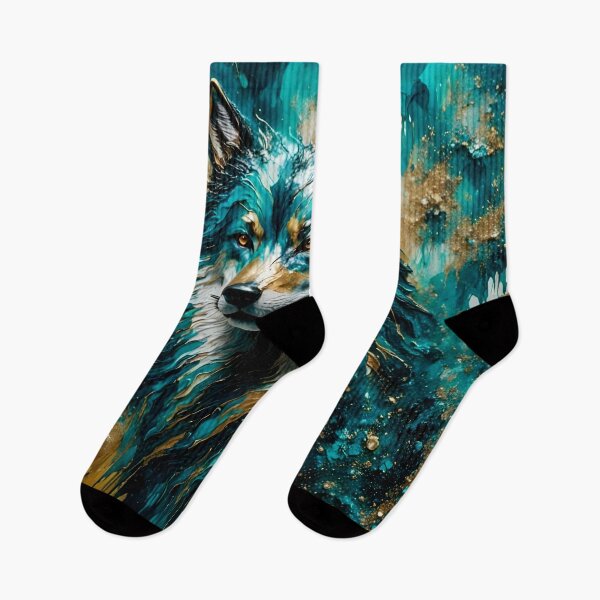 Item preview, Abstract Wolf Art (5) designed and sold by JJArtCreations.