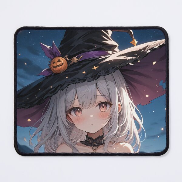 Item preview, Witch anime girl portrait art designed and sold by TheArtistOf2022.