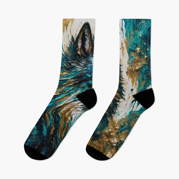 Item preview, Abstract Wolf Art (4) designed and sold by JJArtCreations.