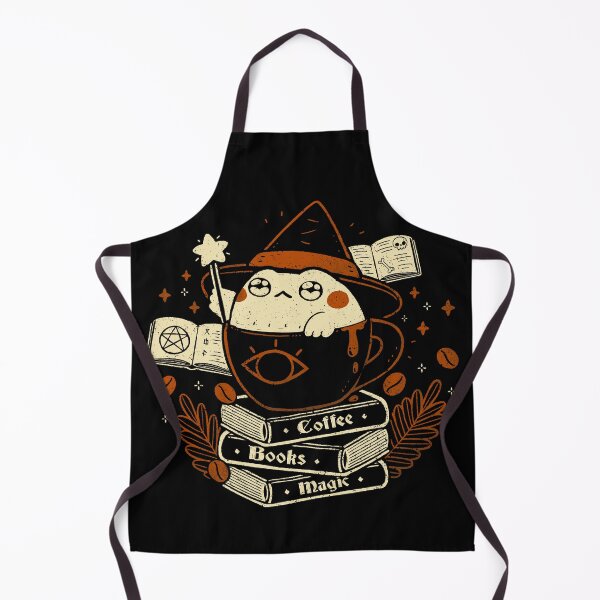 Item preview, Cute Witch Frog Coffee Books Magic designed and sold by xMorfina.