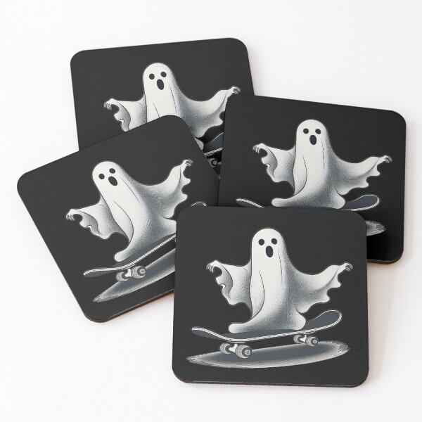 Item preview, Ghost On A Skateboard designed and sold by 100Sunsets.