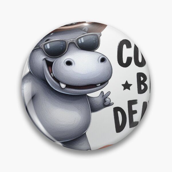 Item preview, Cowboy Hippo designed and sold by erkinmaddison.