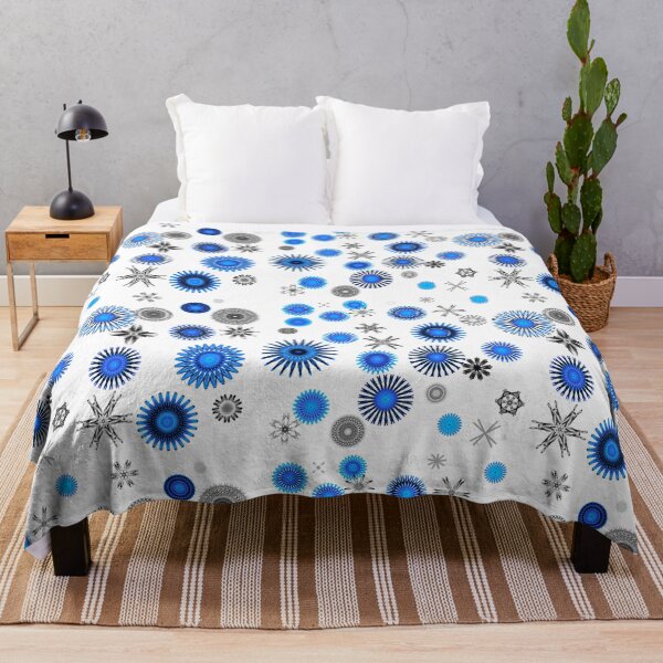 Item preview, Snowfall of abstract snowflakes designed and sold by Kacharava.