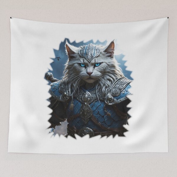 Item preview, Viking cat Meowhalla Valhalla designed and sold by Viking-Cats.