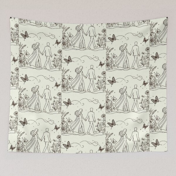 Item preview, Hand in Hand Love in Bloom designed and sold by choder61.
