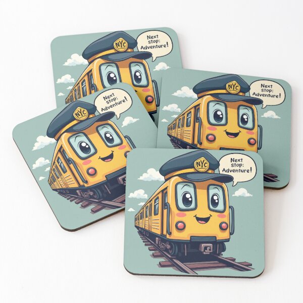 Item preview, Cute NYC Subway Cartoon for Kids - Back to School Adventure designed and sold by MayaDelaye.