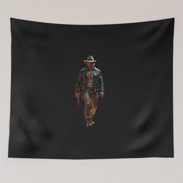 Item preview, Rugged 3D Cowboy Ready for Action! designed and sold by eliteandhonor.