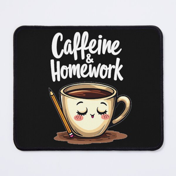 Item preview, Caffeine & Homework Vibes designed and sold by OleOleStore.