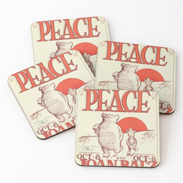Item preview, Vintage 1966 concert for peace poster Joan Baez designed and sold by colliophoto.