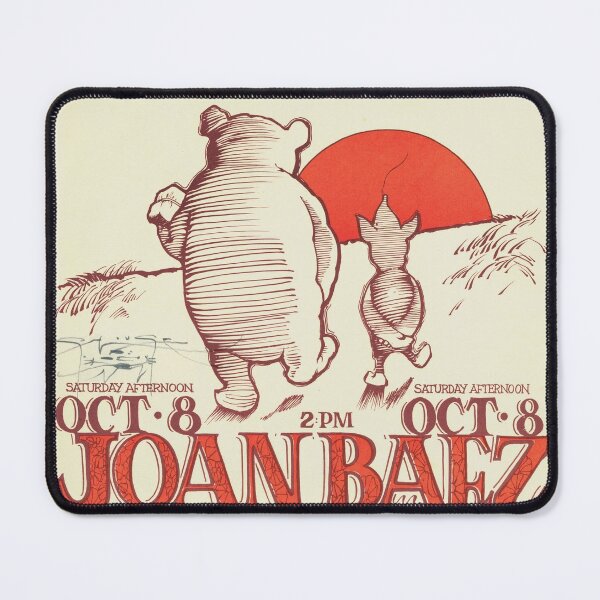 Item preview, Vintage 1966 concert for peace poster Joan Baez designed and sold by colliophoto.