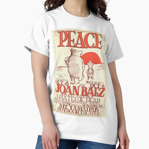 Item preview, Vintage 1966 concert for peace poster Joan Baez designed and sold by colliophoto.