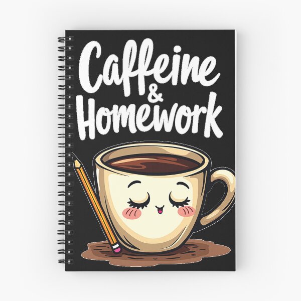 Item preview, Caffeine & Homework Vibes designed and sold by OleOleStore.