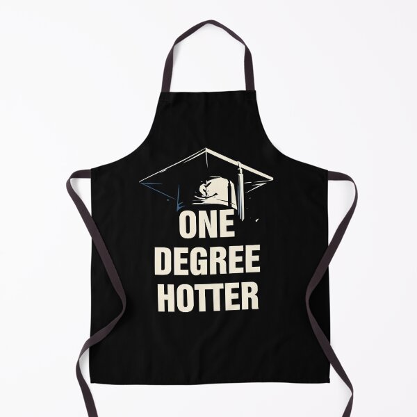 Item preview, One Degree Hotter Shirt - 2024 College Grad - Graduation Gift - College Graduation - Graduation Cap - College Student Sticker designed and sold by SixtyOneDesign.
