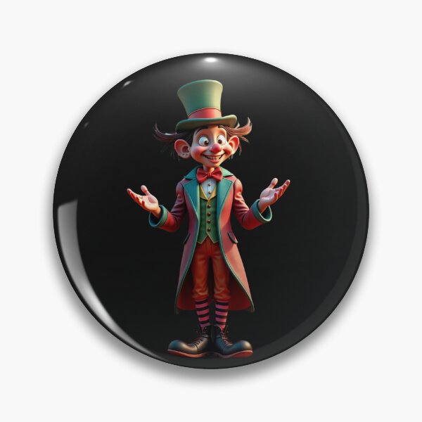 Item preview, Whimsical 3D Circus Performer in Vibrant Colors! designed and sold by eliteandhonor.