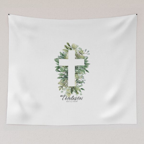 Item preview, τετέλεσται (tetelestai) -  Isho , (Jesus) Last Words designed and sold by fluidwatercolor.