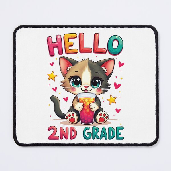Item preview, Hello 2nd Grade Kitten designed and sold by OleOleStore.