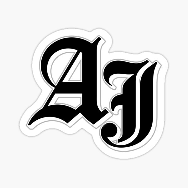 Item preview, Aj Name Black designed and sold by FYS-Arte-Style.