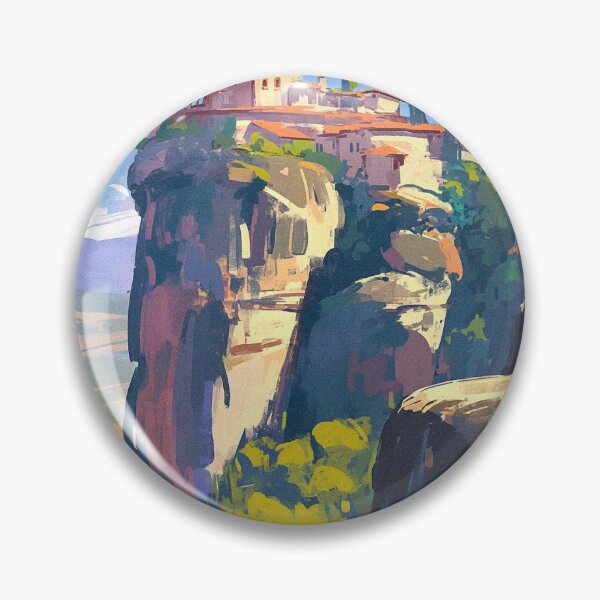 Item preview, World Wonders - Meteora Marvel designed and sold by ChillinTurtles.