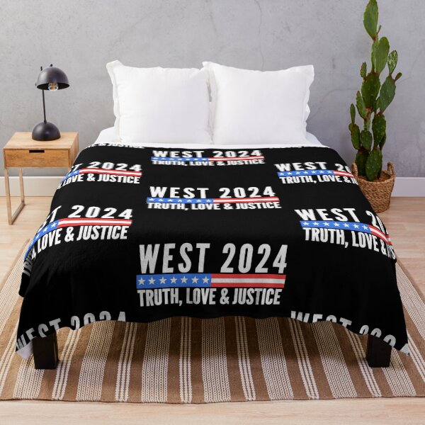 Item preview, Cornel West Truth Love Justice 2024 election President West designed and sold by Lady-Frost.