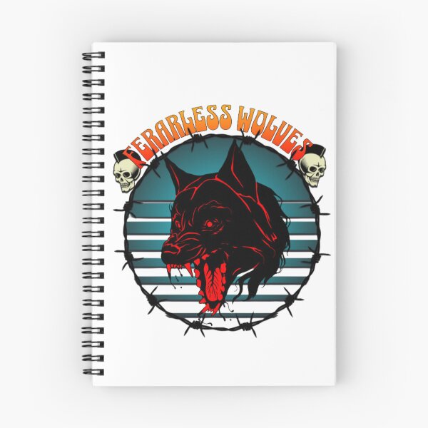 Item preview, Fearless Wolves Face Design designed and sold by ARTCLAYSTO.