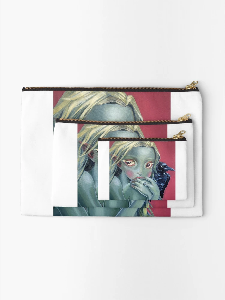 Thumbnail 2 of 4, Zipper Pouch, Spirit Animal designed and sold by seagrease.