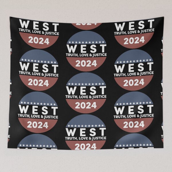 Item preview, West Truth Love Justice 2024 election designed and sold by Lady-Frost.