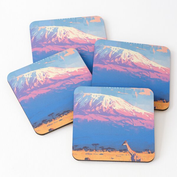 Item preview, World Wonders - Mount Kilimanjaro Safari designed and sold by ChillinTurtles.