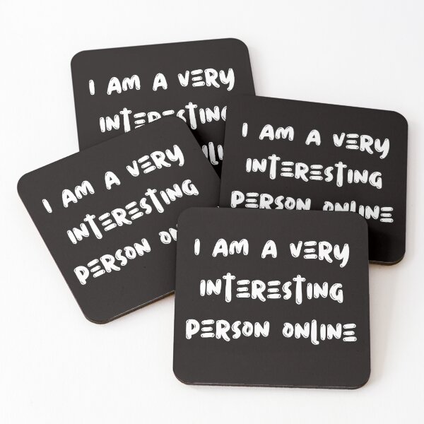 Item preview,  i am a very interesting person online designed and sold by rawaart1.