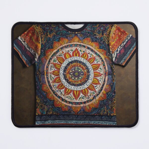 Item preview, "Heritage Harmony: Vibrant Cultural Motif T-Shirt Design" designed and sold by PopArtFever.