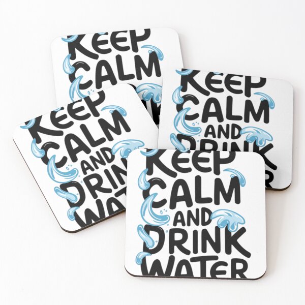 Item preview, Keep Calm and drink water designed and sold by R3FDesign.