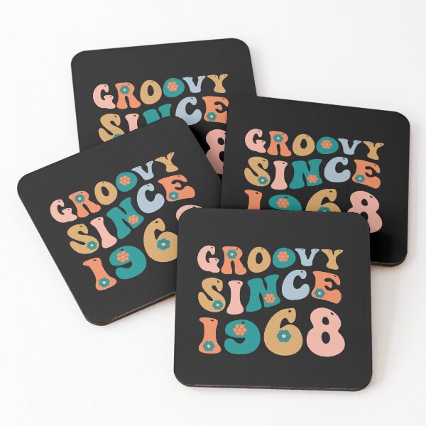 Item preview, Groovy Since 1968 | 56th Birthday | Retro Groovy Birthday designed and sold by AMINE  ★★★★★.